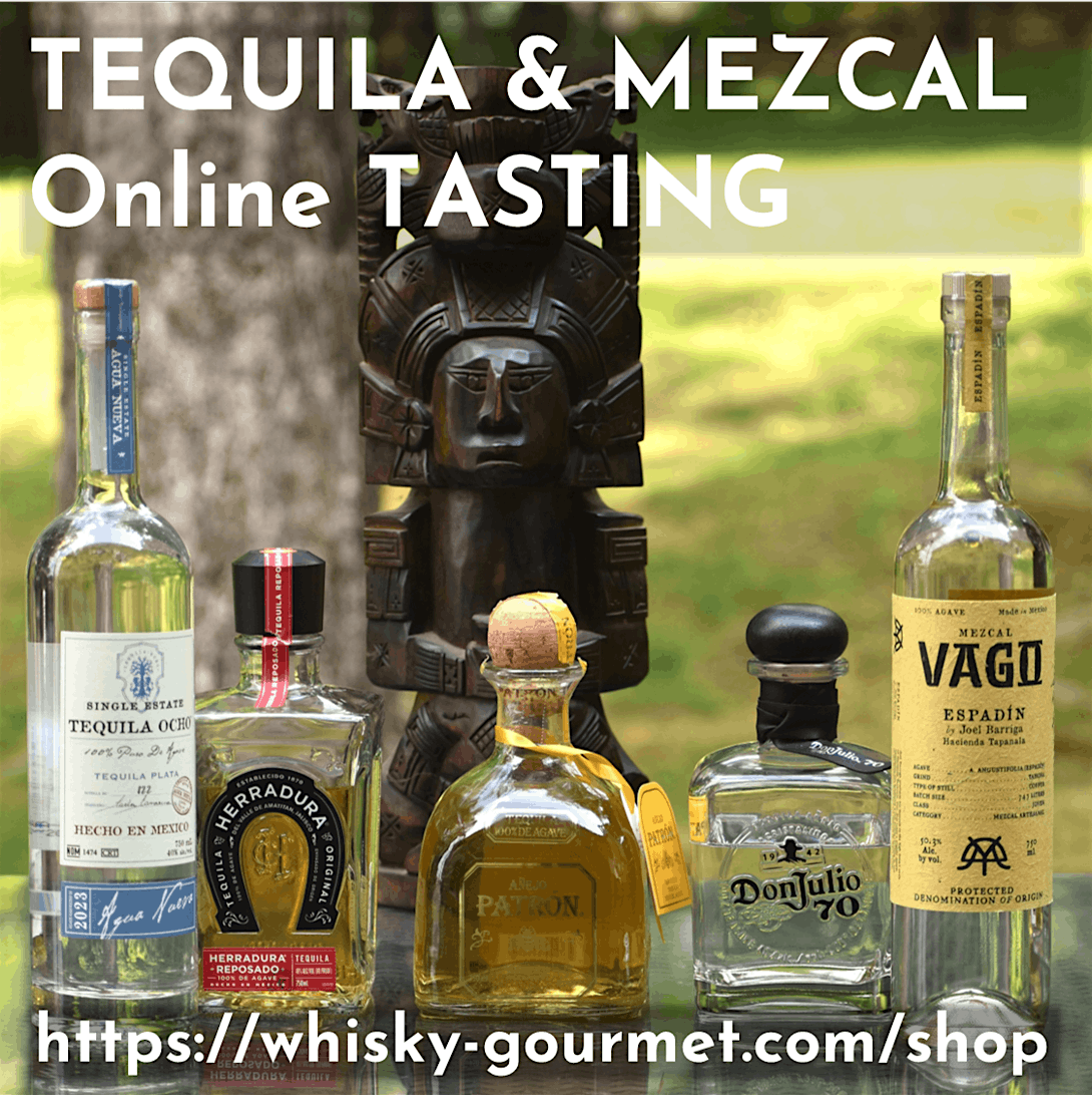 Tequila & Mezcal high-end online tasting \u2013 enjoy and compare