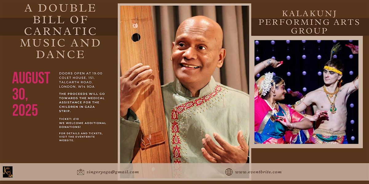 Double Bill of Carnatic Music and Dance