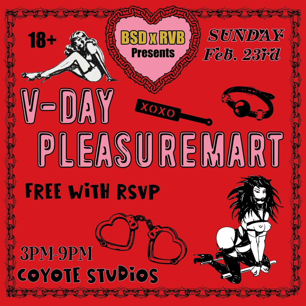 BSD x RVB Present V-Day Pleasuremart