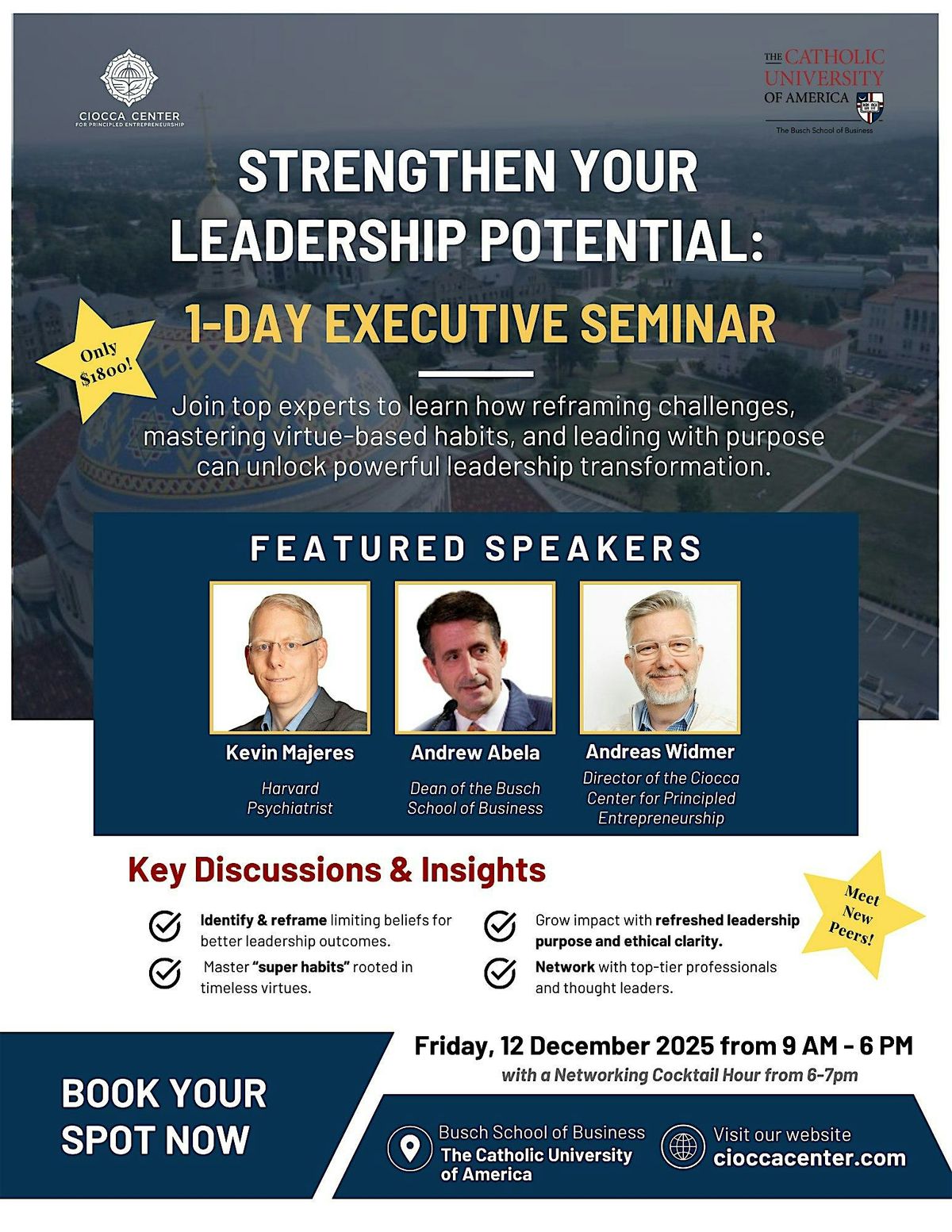 Strengthen Your Leadership Potential - 1 Day Executive Seminar