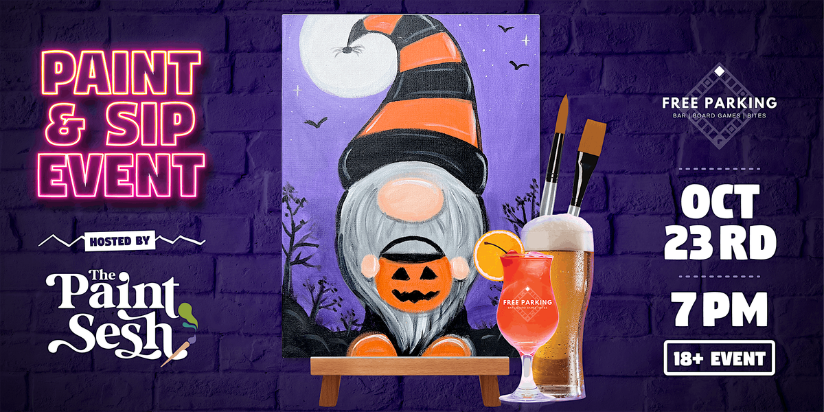 \u201cTrick or Treat\u201d Halloween Paint & Sip Painting Event in Cincinnati, OH