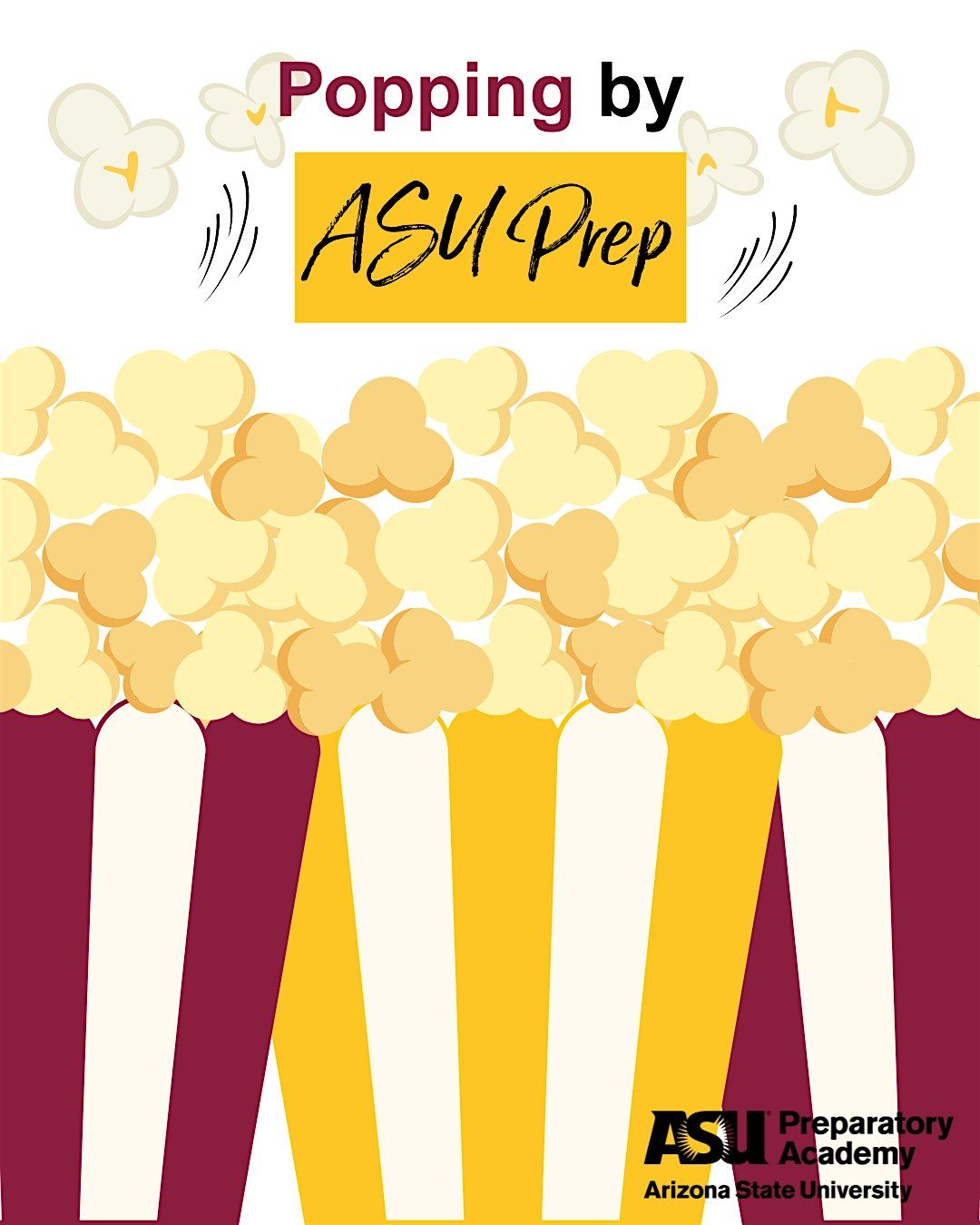Popping by ASU Prep South Phoenix Middle and High School Open House