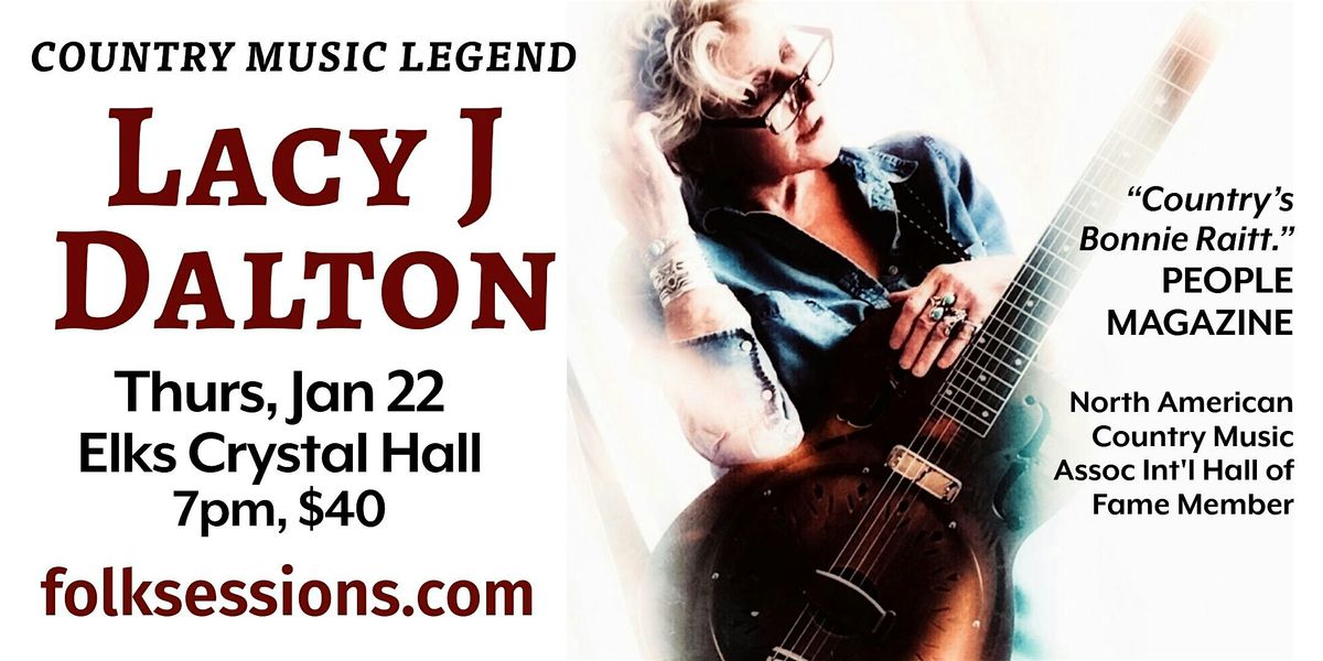 Lacy J Dalton at the Elks Crystal Hall