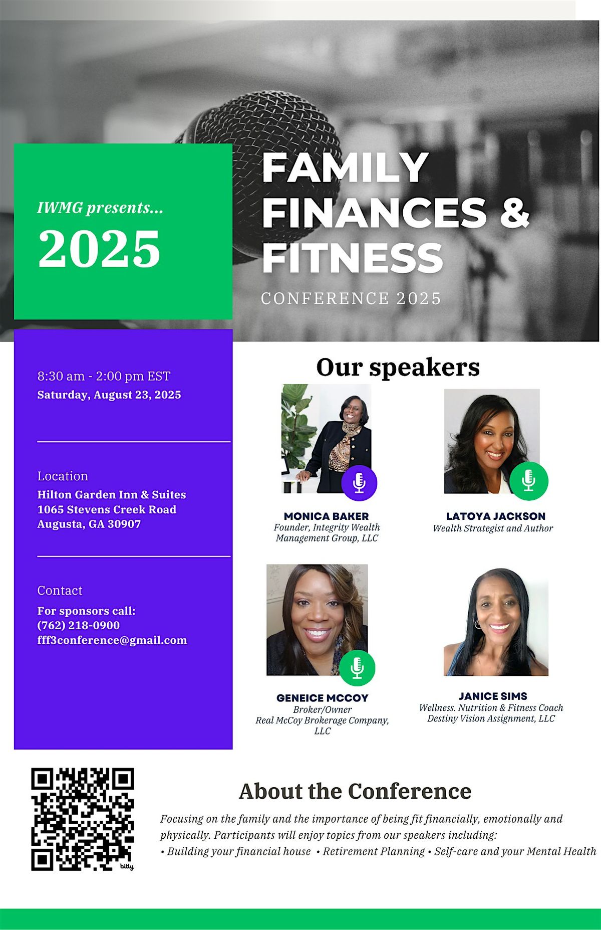 Family, Finances & Fitness Conference 2025