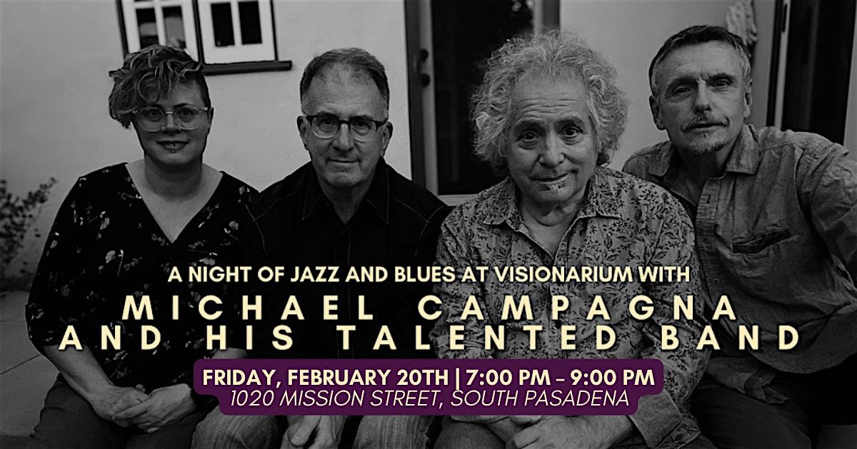 \u2728 A Night of Jazz and Blues with Michael Campagna! \u2728