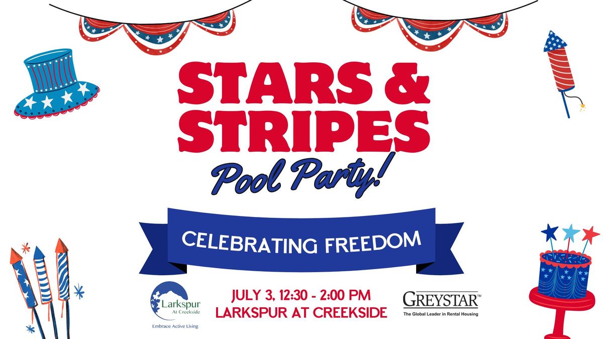 Stars & Stripes Pool Party