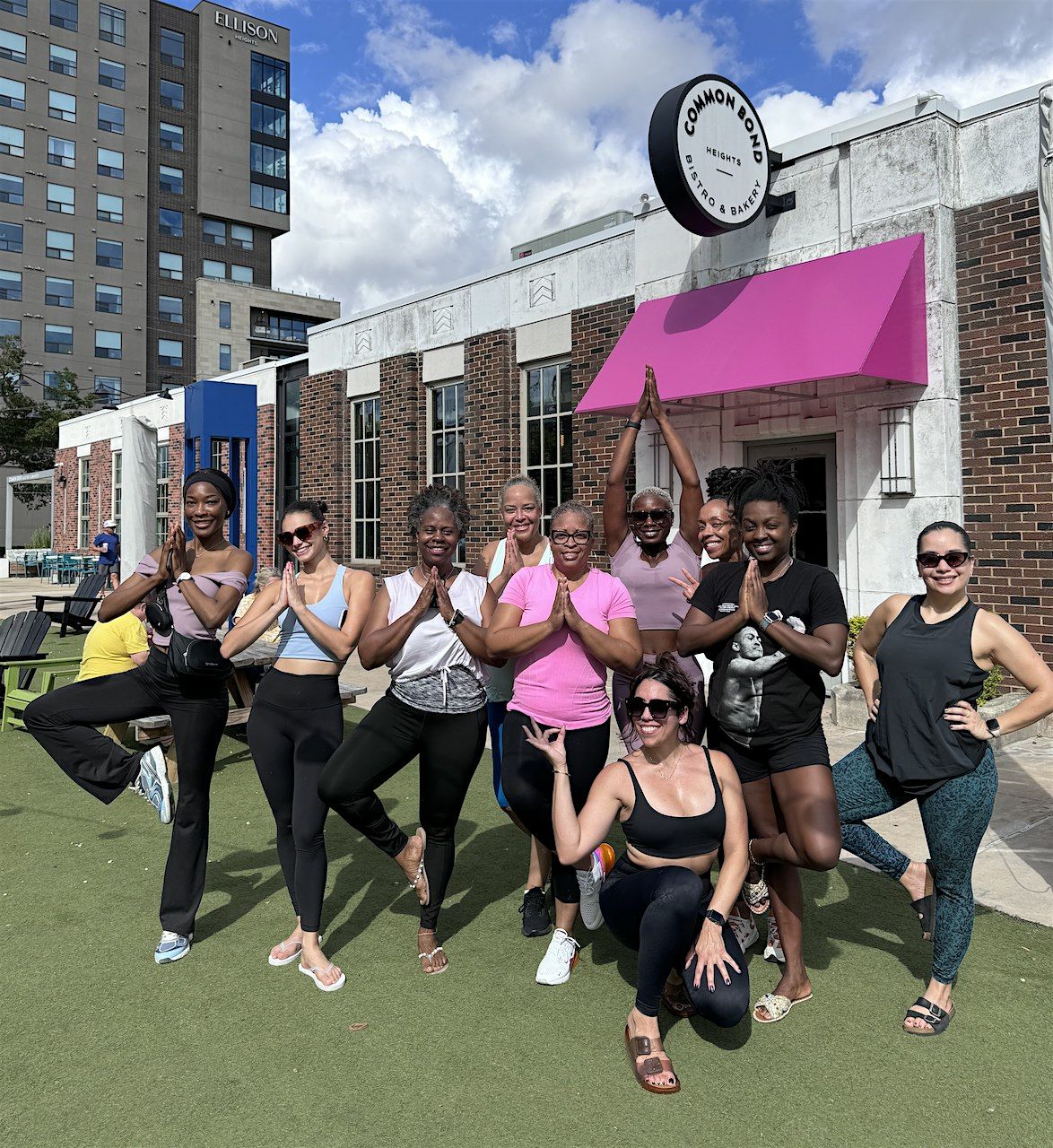 Common Bond Presents: Yoga and Brunch On The Green