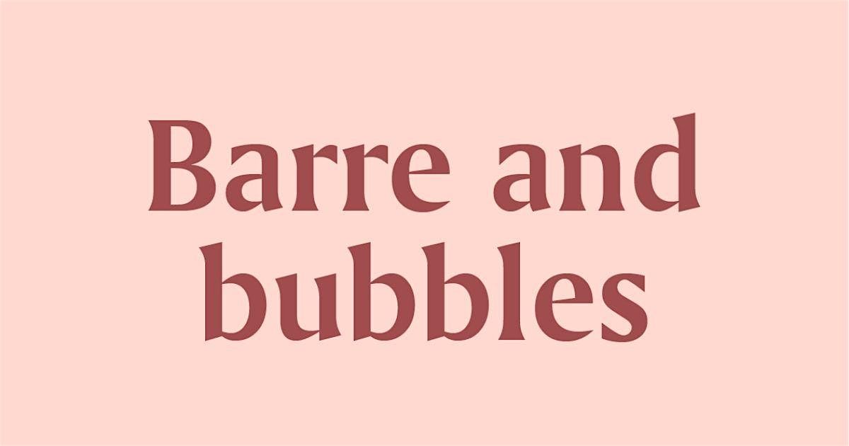 Barre + Bubbles at Malcolm Yards