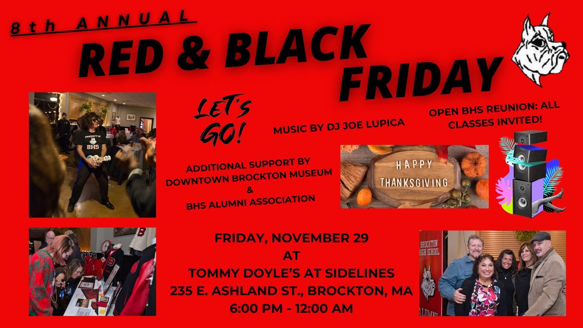 8th Annual Red & Black Friday