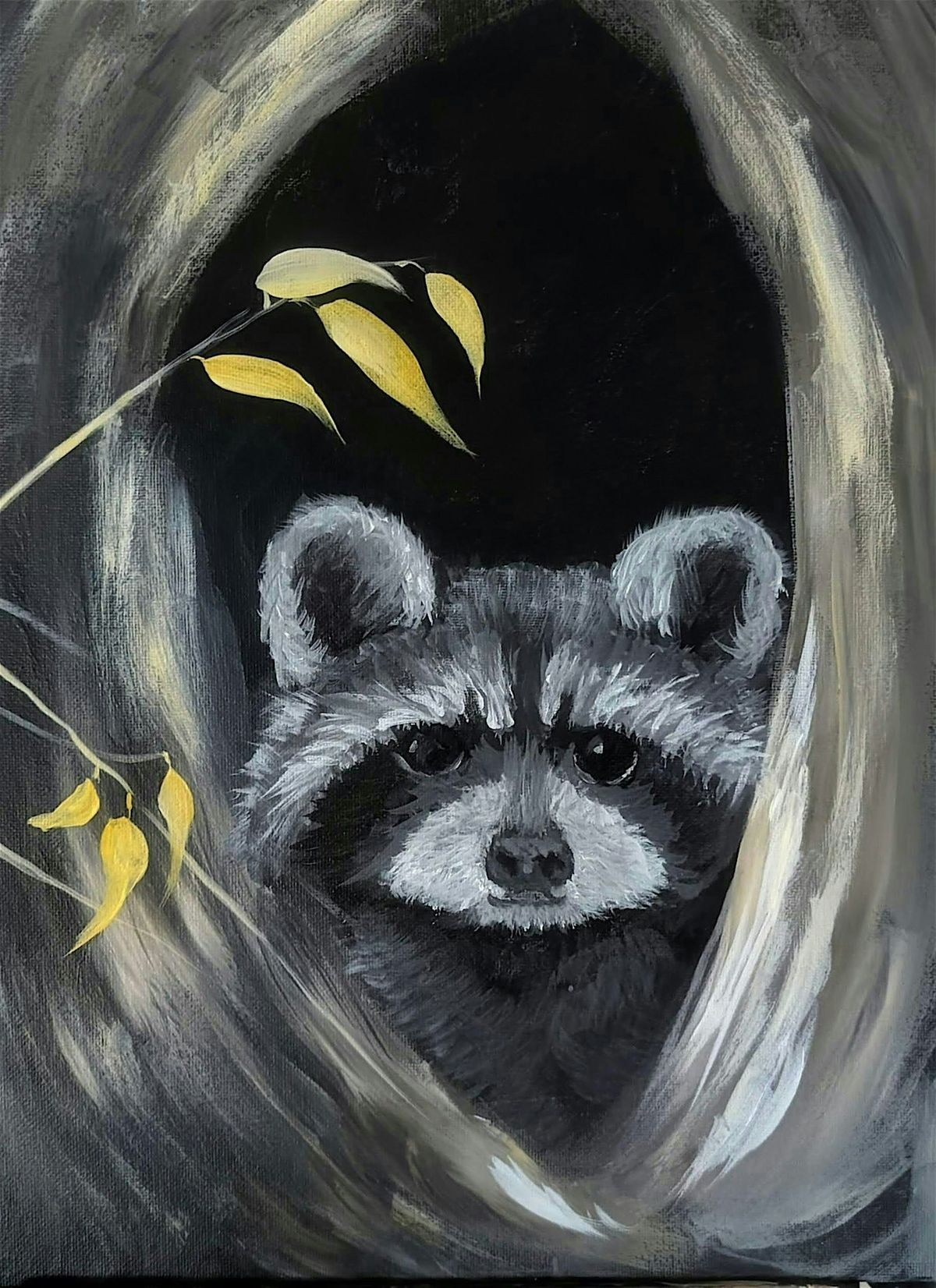 PAINT & SIP - Racoon Retreat