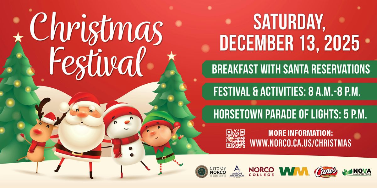 Breakfast with Santa & Christmas Festival