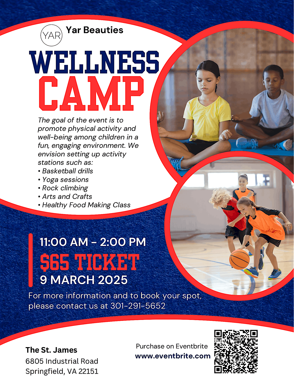 Kid's  Health and Wellness Camp