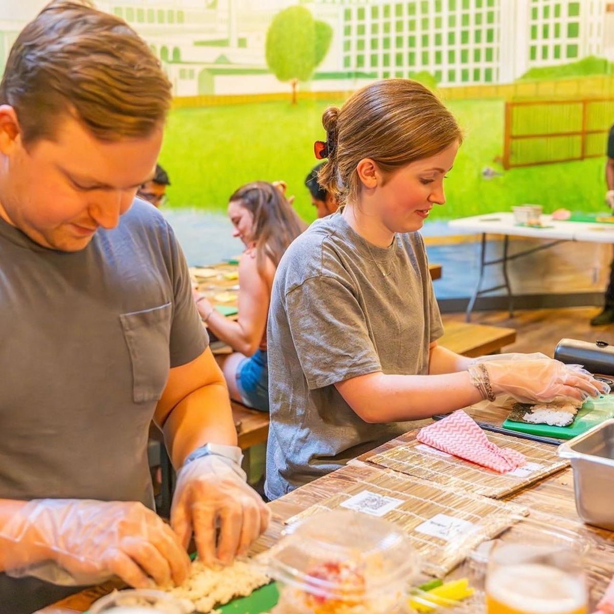 Sushi-Making Class at Elicit Brewing Co.- Fairfield