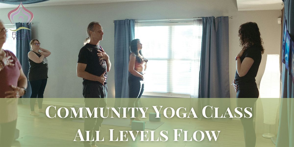 Rasa Yoga Community Yoga Class-Free for all! All Levels Flow