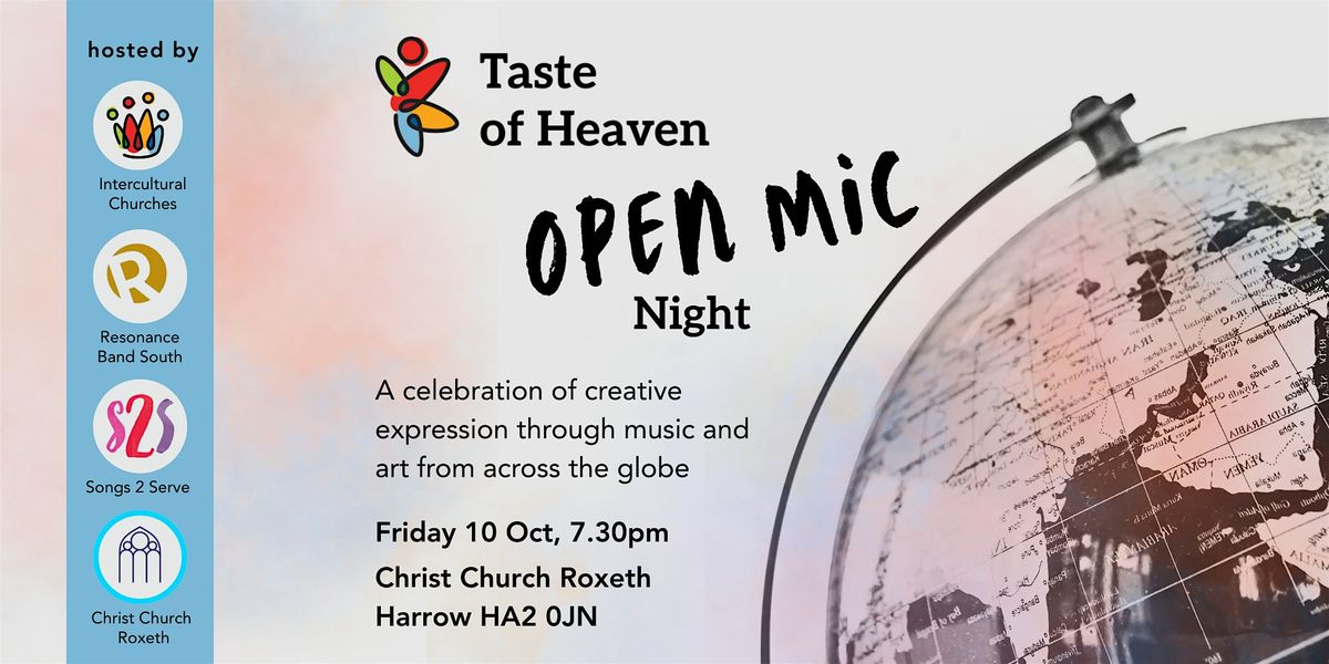 Taste of Heaven Open Mic Night