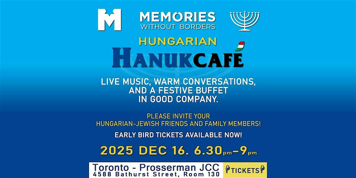 Hanukkah Celebration with the Hungarian Jewish Community
