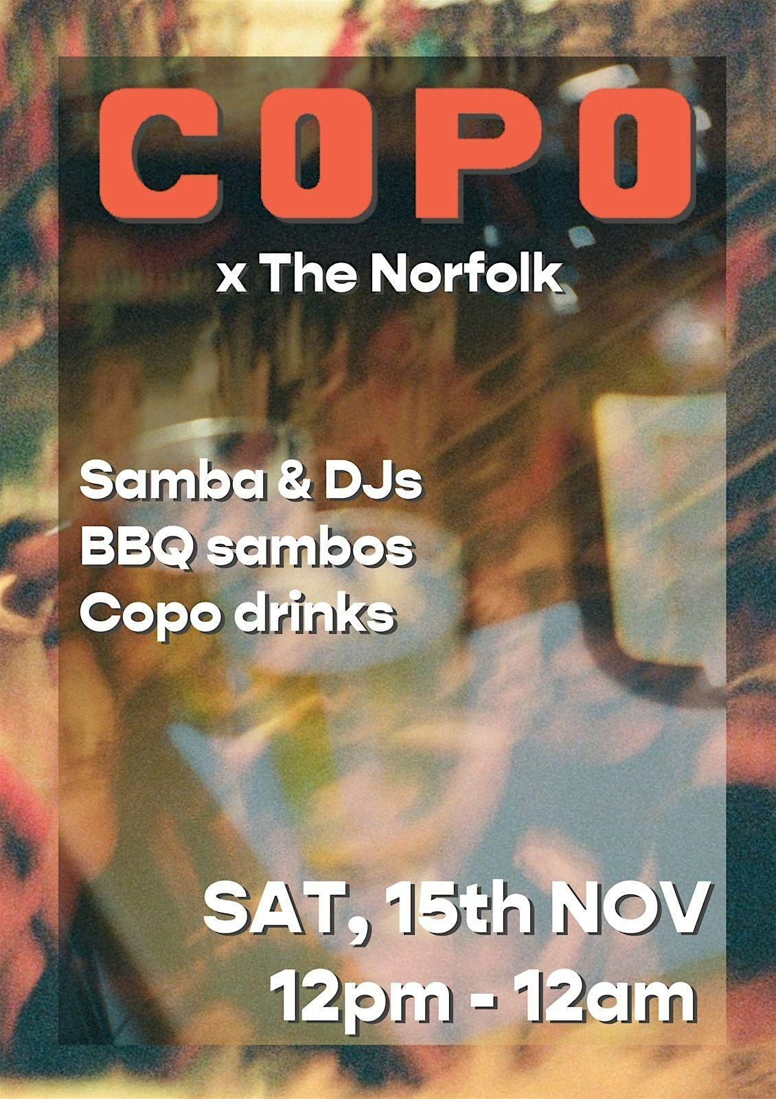 Copo x Norfolk Hotel