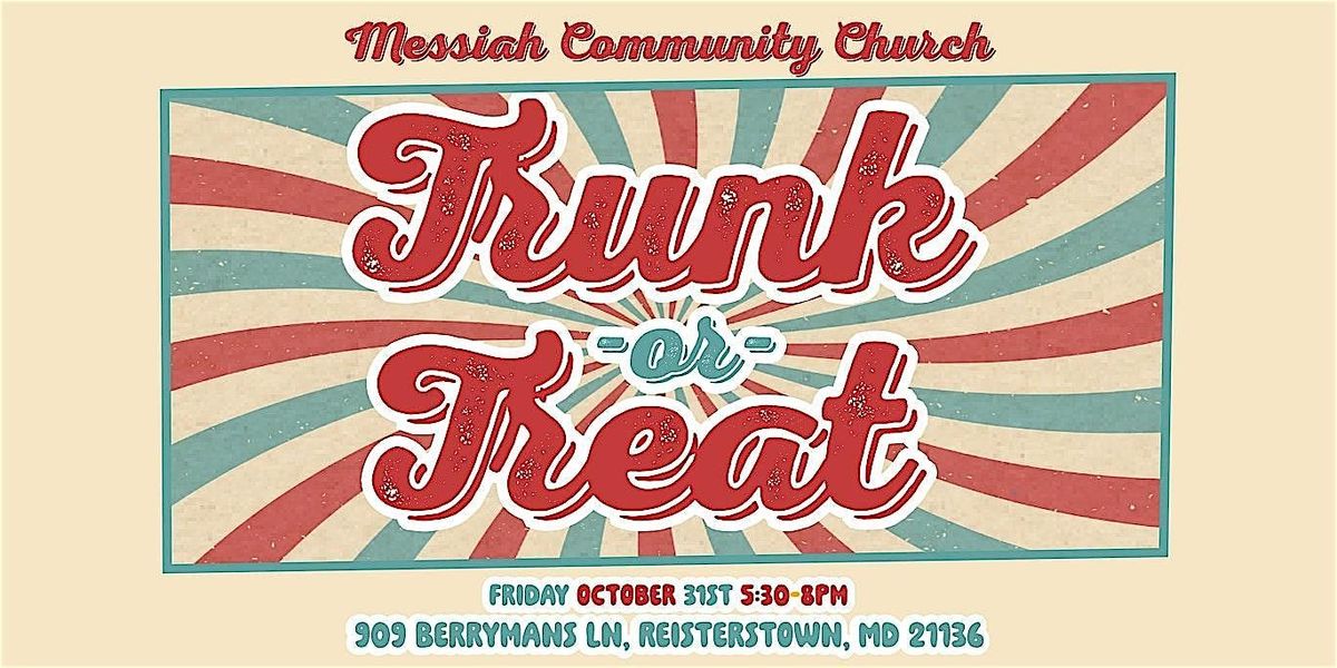 Trunk or Treat