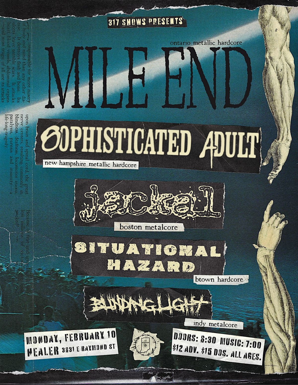 Mile End \/ Sophisticated Adult \/ Jackal + MORE At Healer