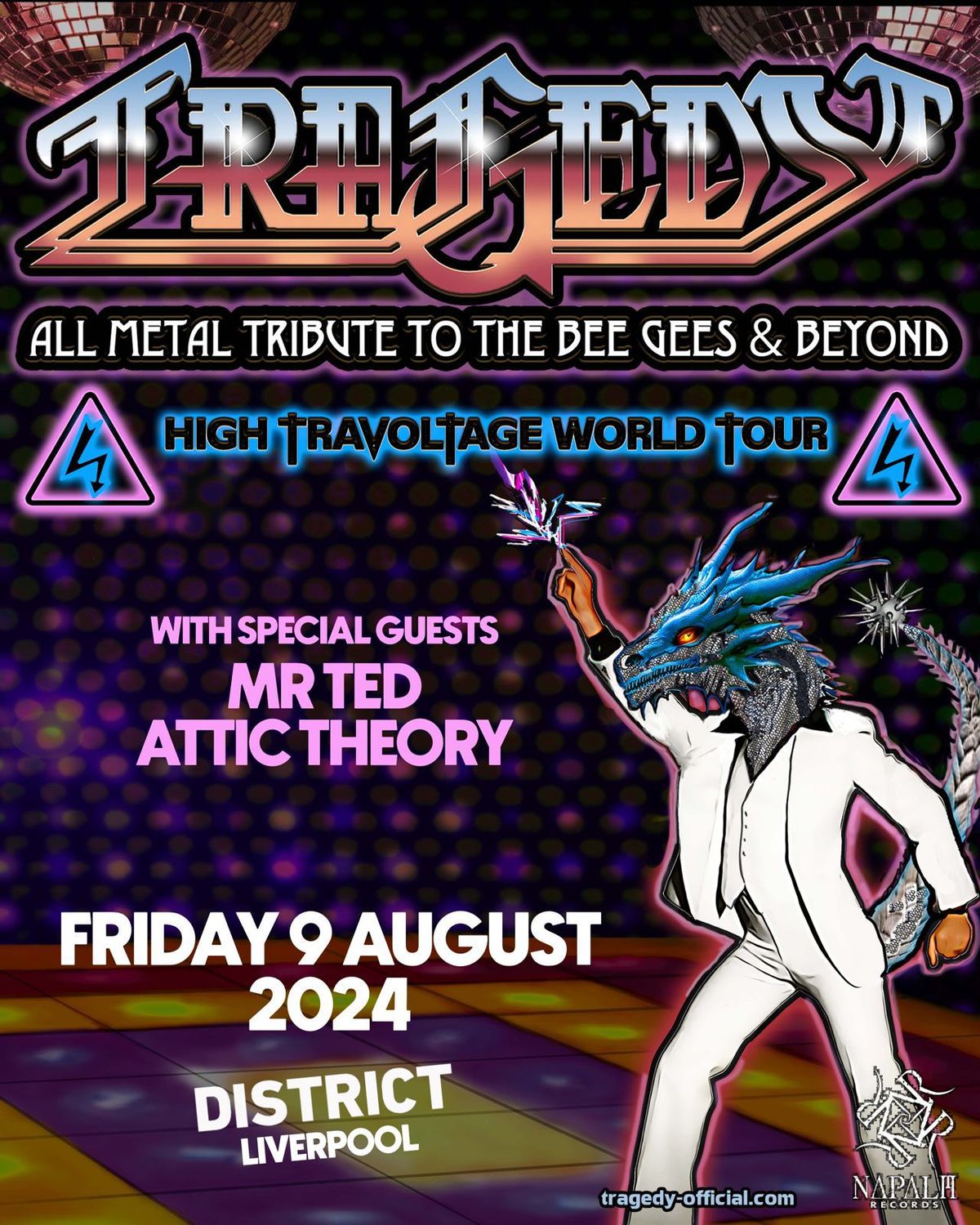 Tragedy - All Metal Tribute to the Bee Gees & Beyond | District, Liverpool