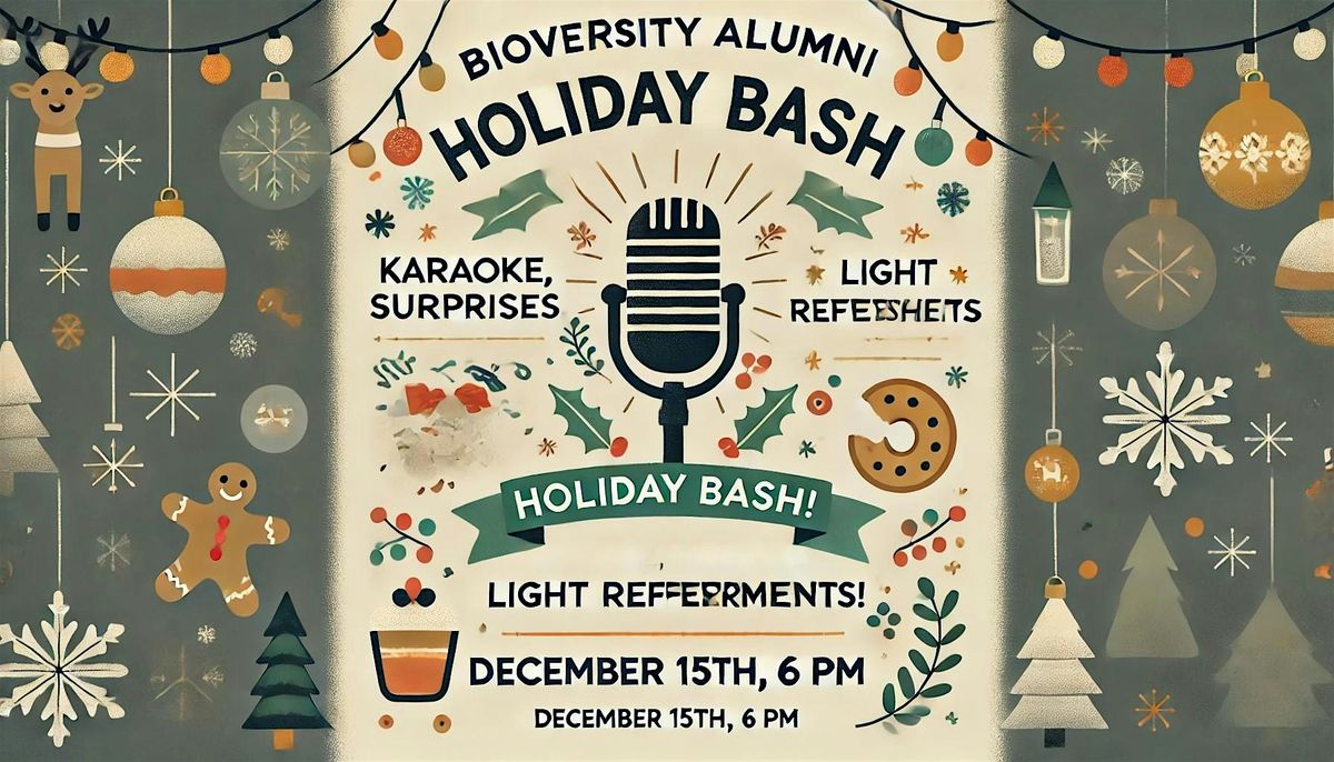 Bioversity Alumni Holiday Bash