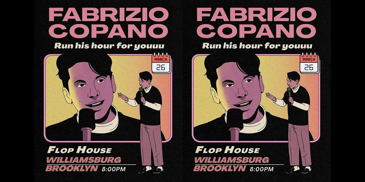 Fabrizio Copano live at Flop House