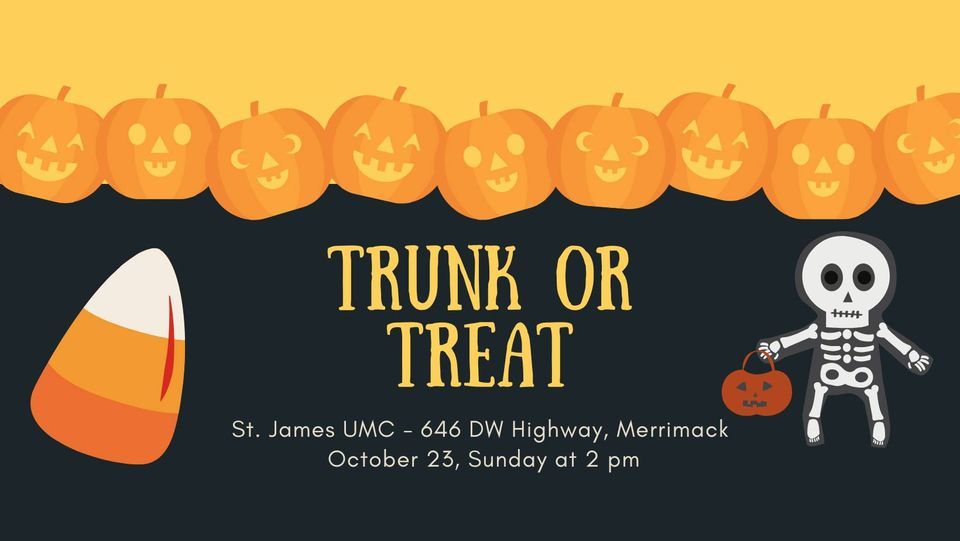 Trunk or Treat Free Community Event, St. James UMC, Merrimack, 23