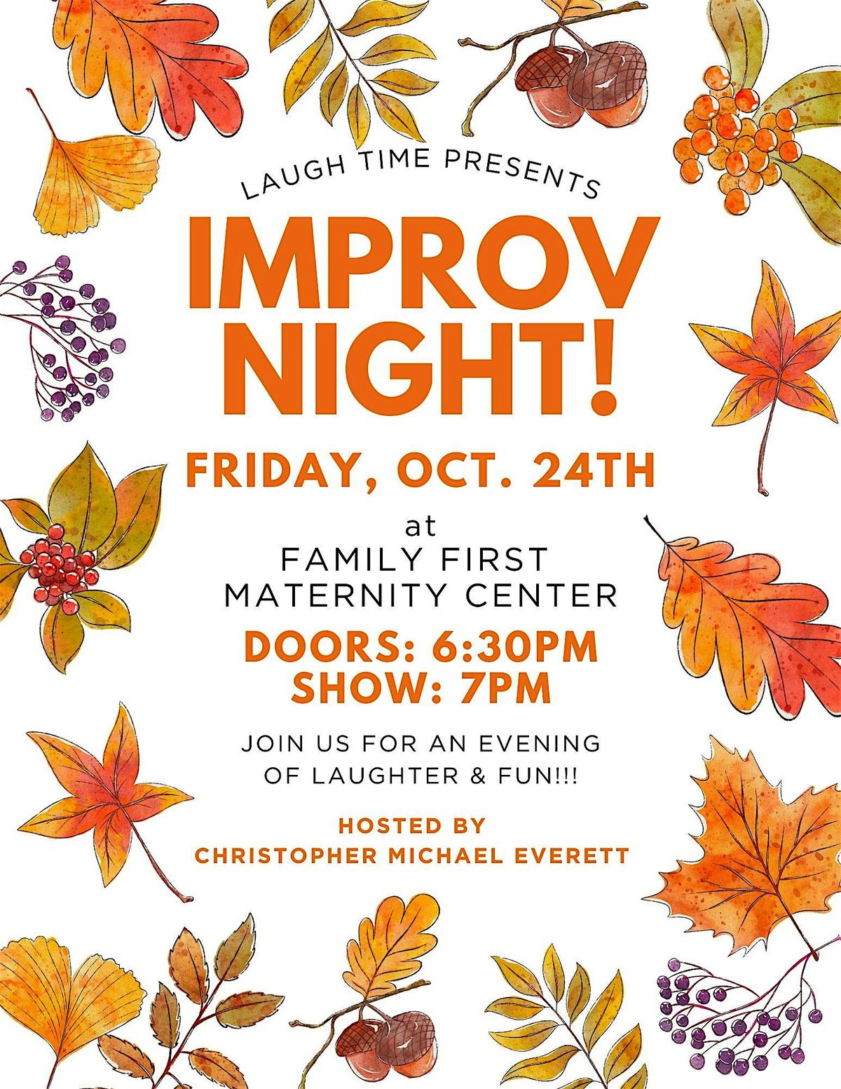 Last Improv Show of the Year!!!