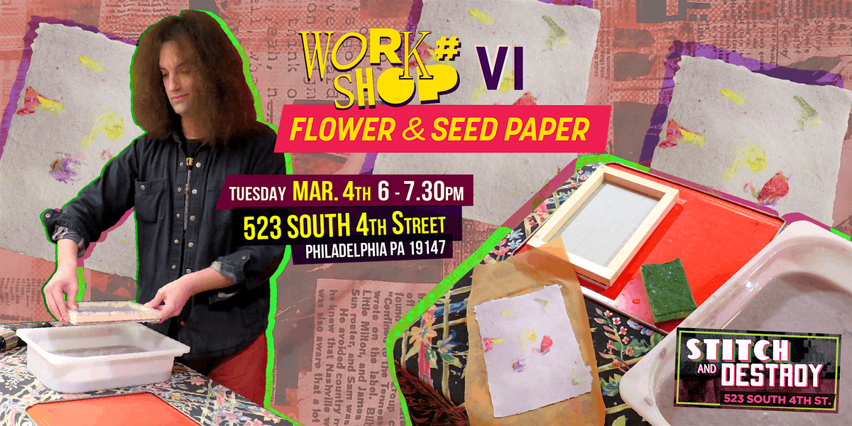 Flower & Seed Paper Workshop