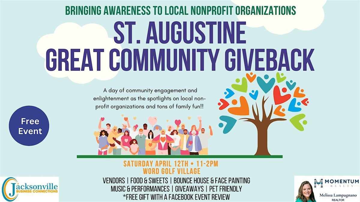 St. Augustine Great Community Giveback