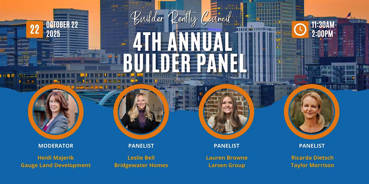 Builder Panel Luncheon 2025