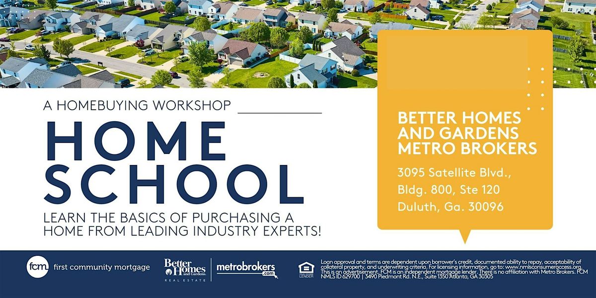Homeschool: A Home Buying Workshop