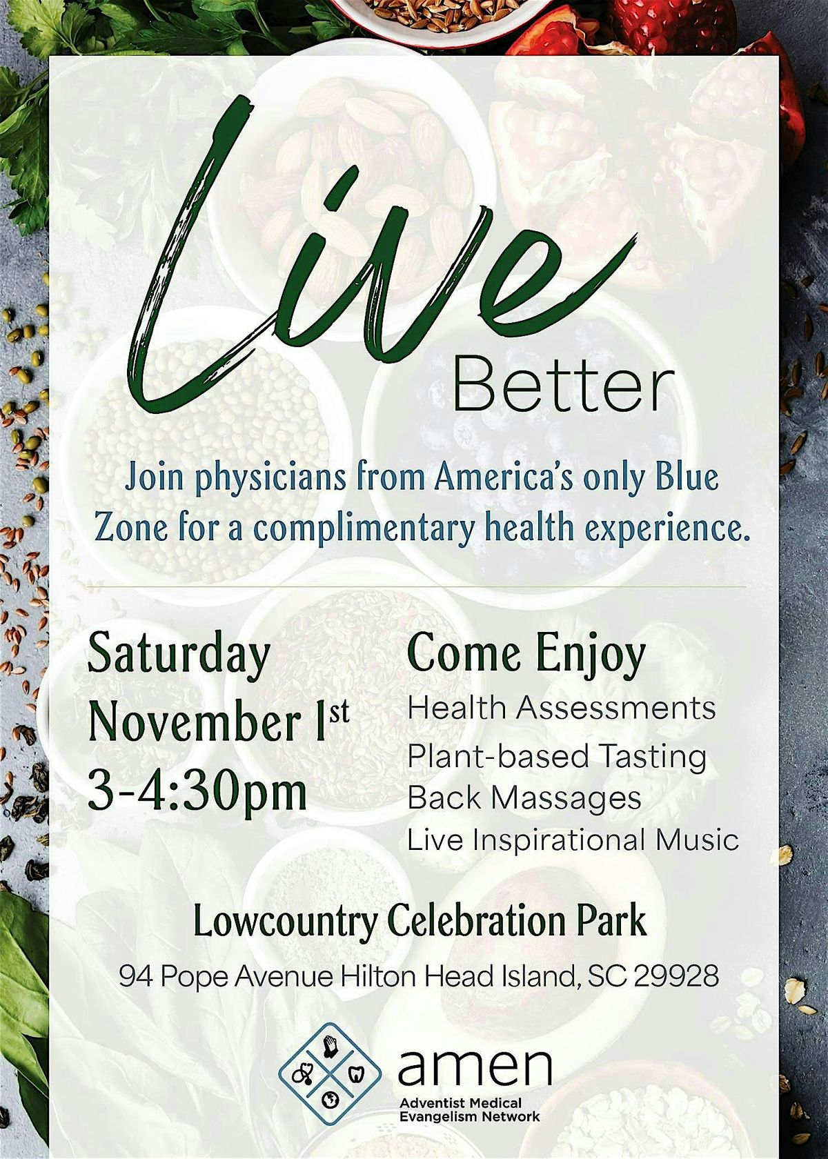 Live Better - Blue Zone Health Expo