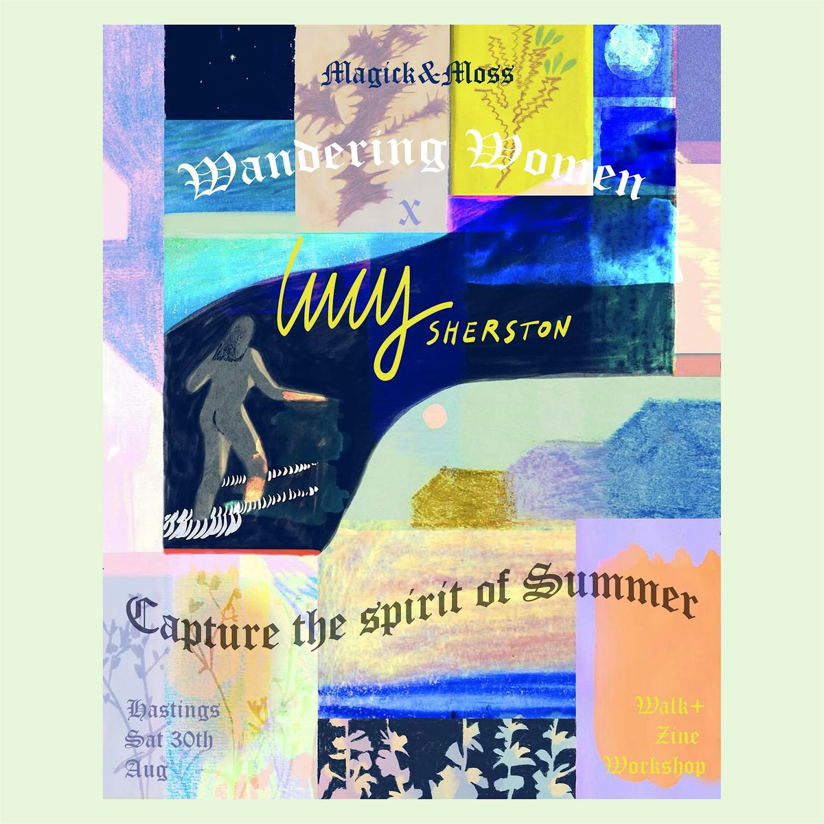 Magick&Moss x Lucy Sherston ~ Summer Walk+Zine Workshop
