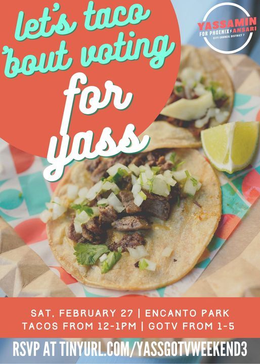 Let's Taco 'Bout Voting for Yass!
