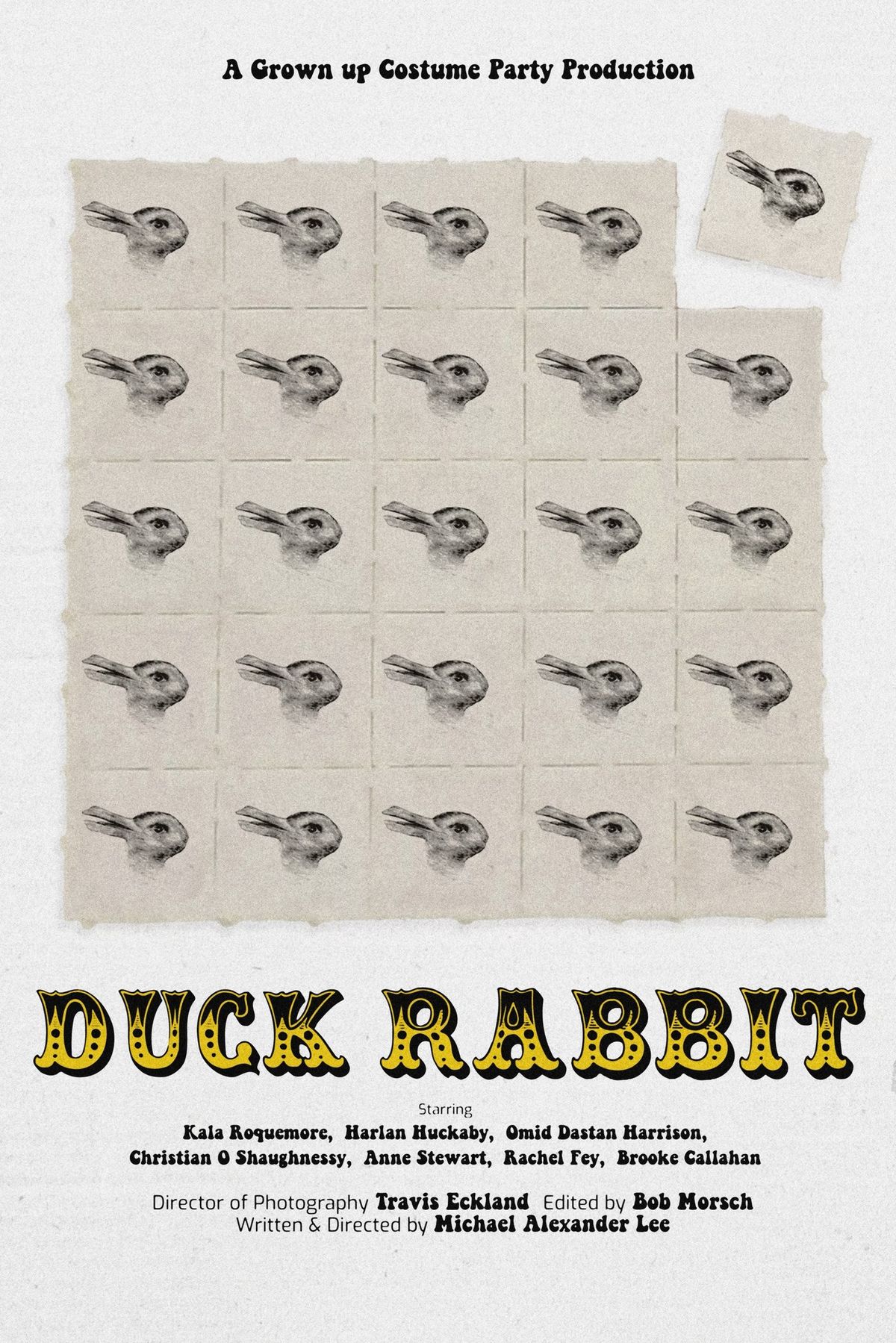 Duck Rabbit - Outdoor screening. Limited seating, bring a lawn chair.