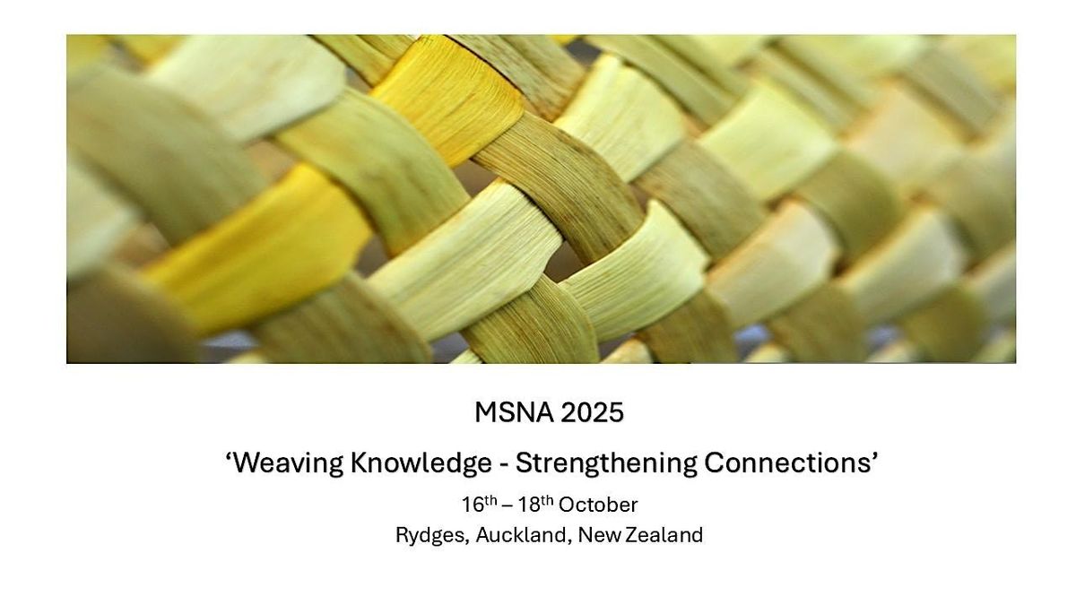 MSNA 2025 ANNUAL CONFERENCE