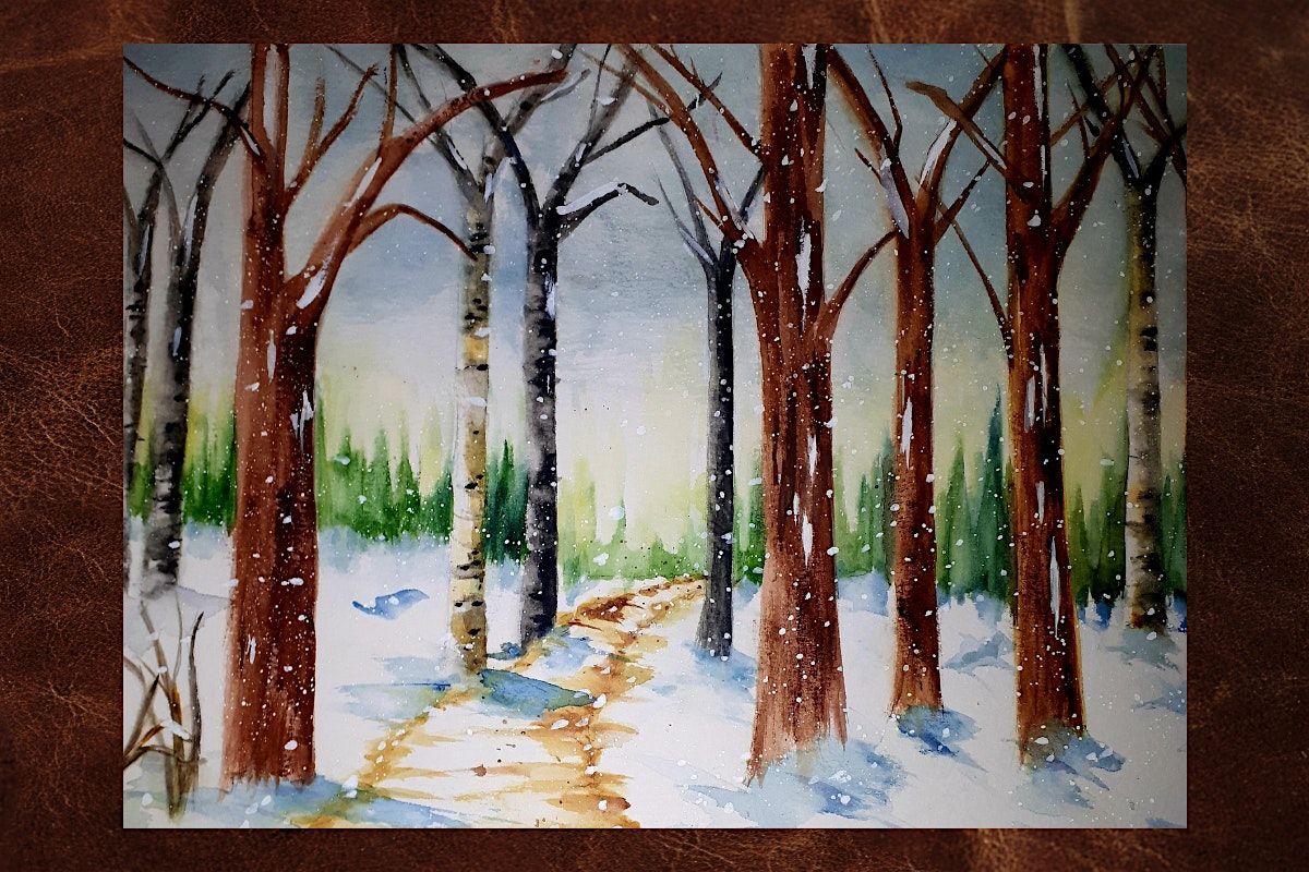 Beginners Watercolour Workshop: Winter Wonderland