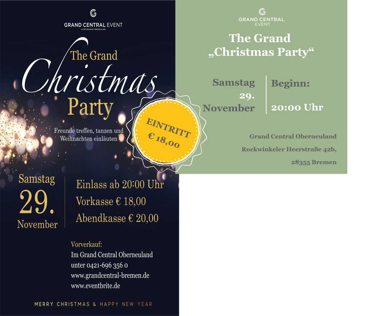 The Grand Chistmas Party am 29.11.2025