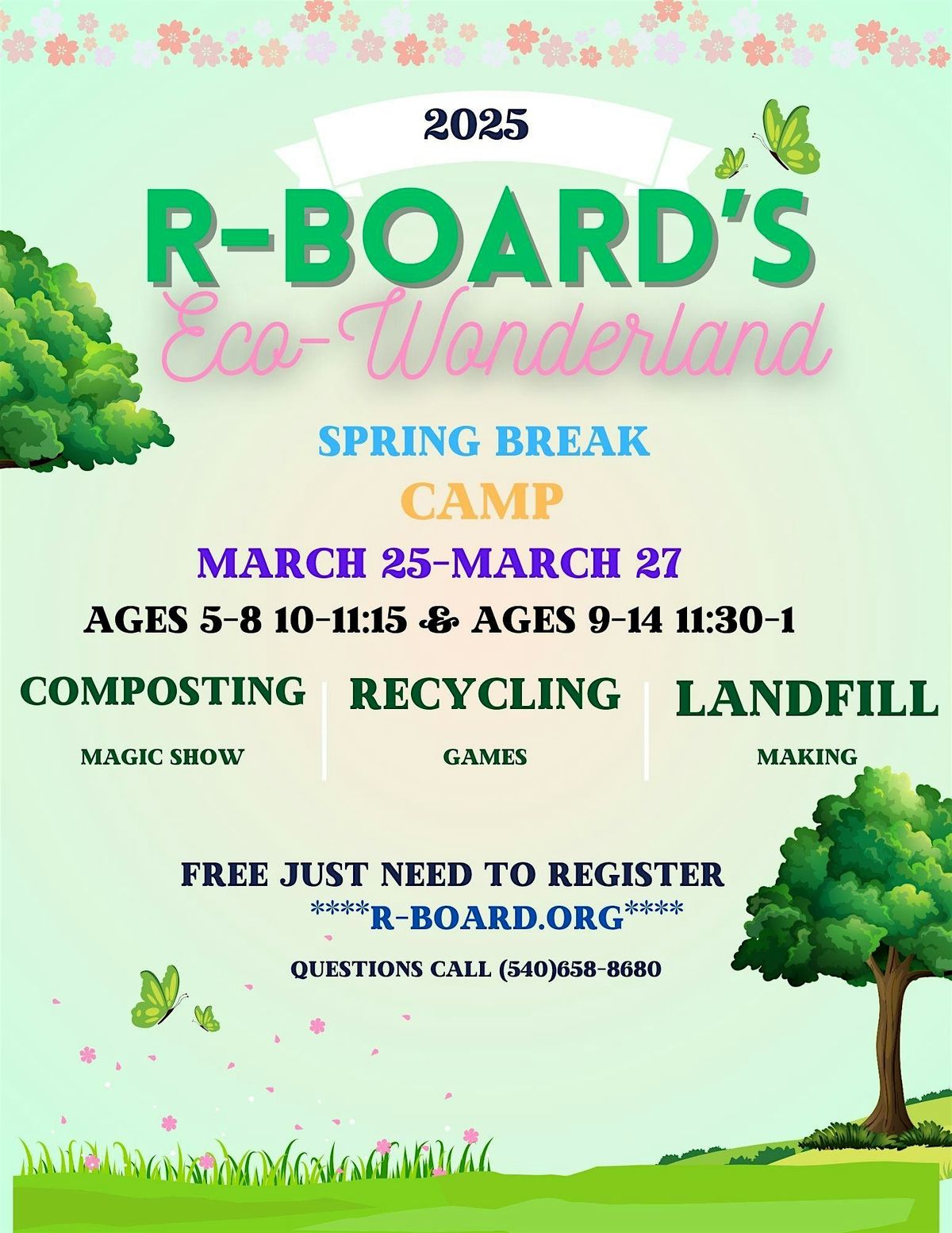 R-Board's Eco Wonderland Spring Break Camp