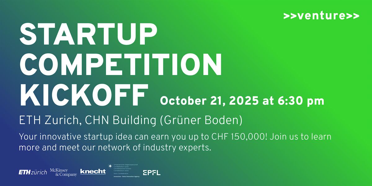 >>venture>> 2026 \u2013 Kickoff Zurich