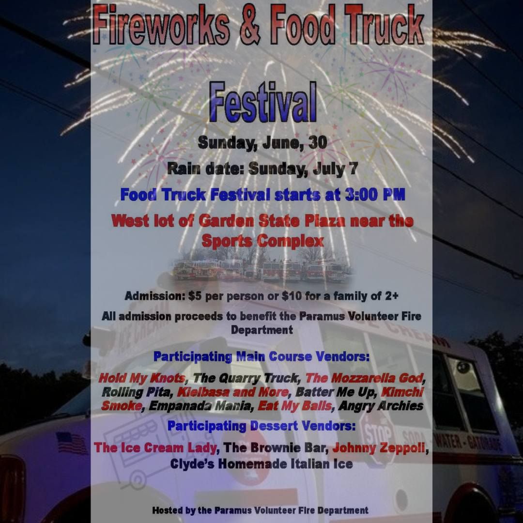 Fireworks & Food Truck Festival