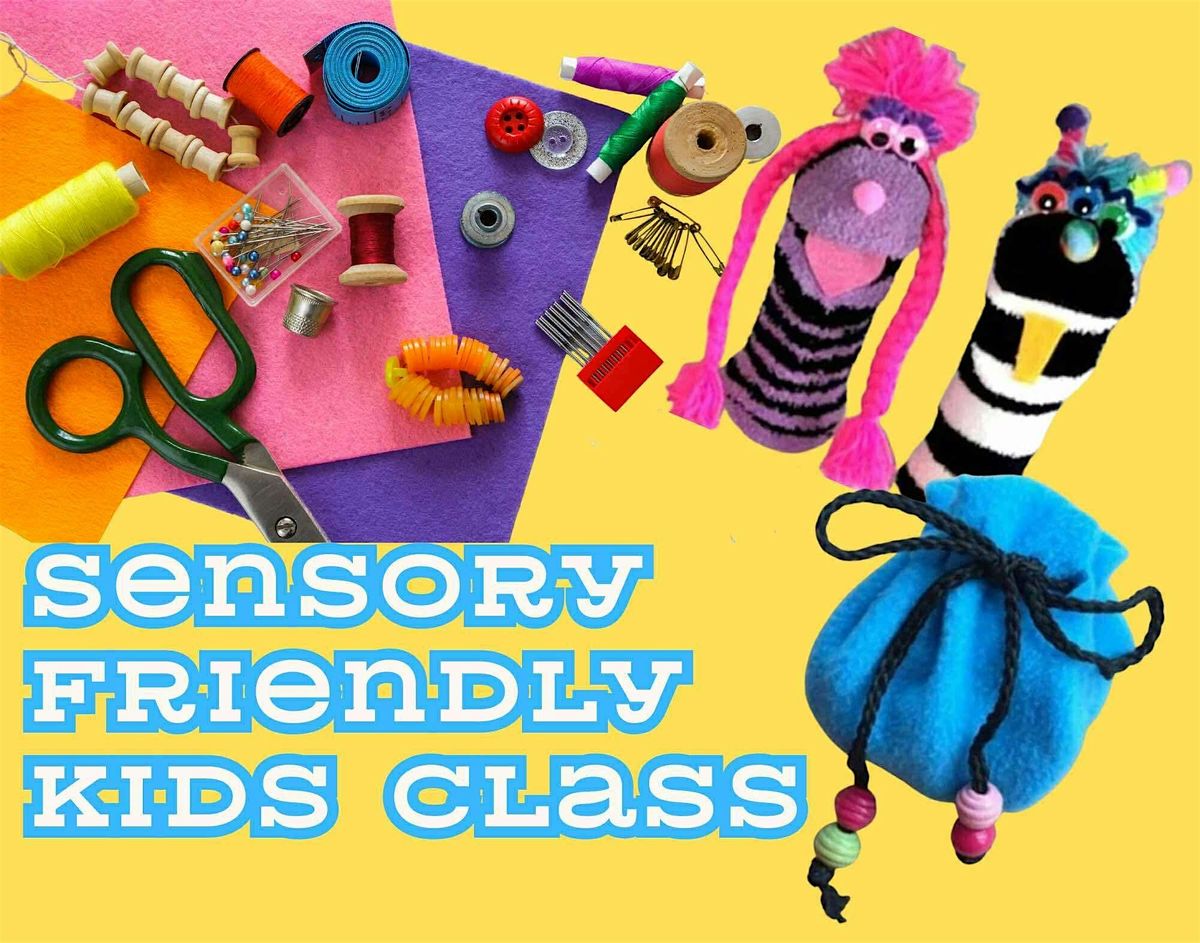 Sensory friendly kid craft camp