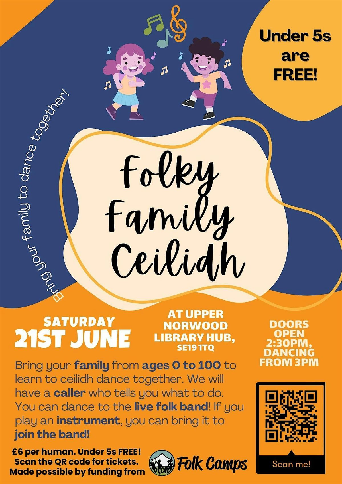 Folky Family Ceilidh - November