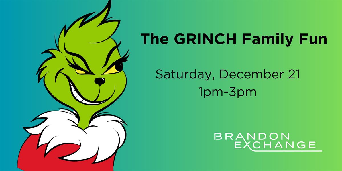 Celebrate the holidays at The GRINCH event!