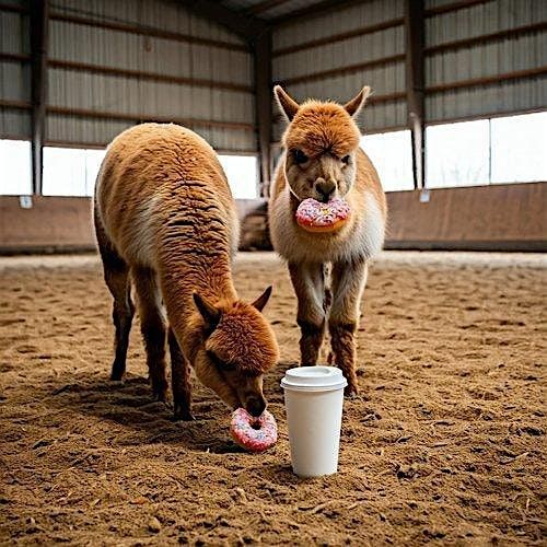 Alpacas & Coffee & Donuts