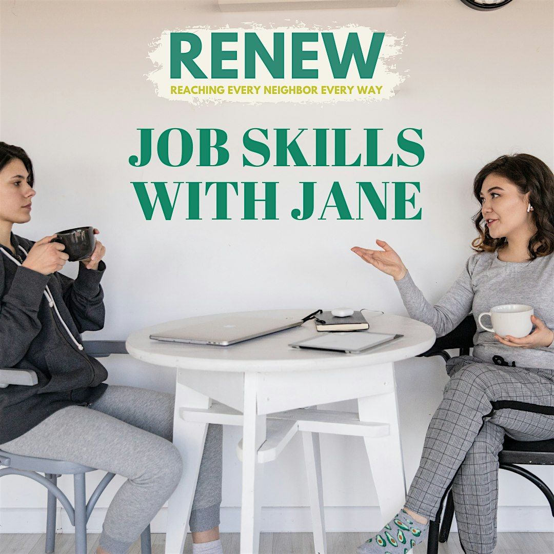 RENEW: Job Skills Group with Jane