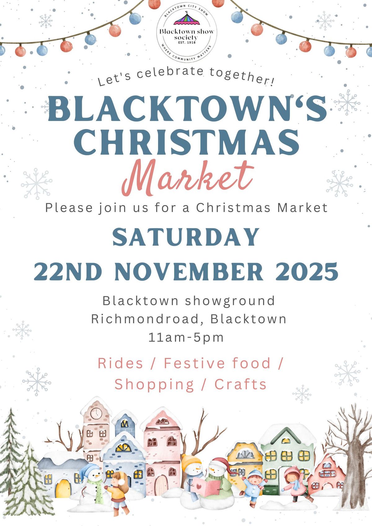 Blacktowns Christmas market 