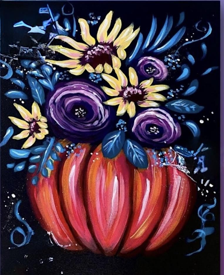 Paint with Ashley Blake \u201cPretty Pumpkin\u201d Paint Night