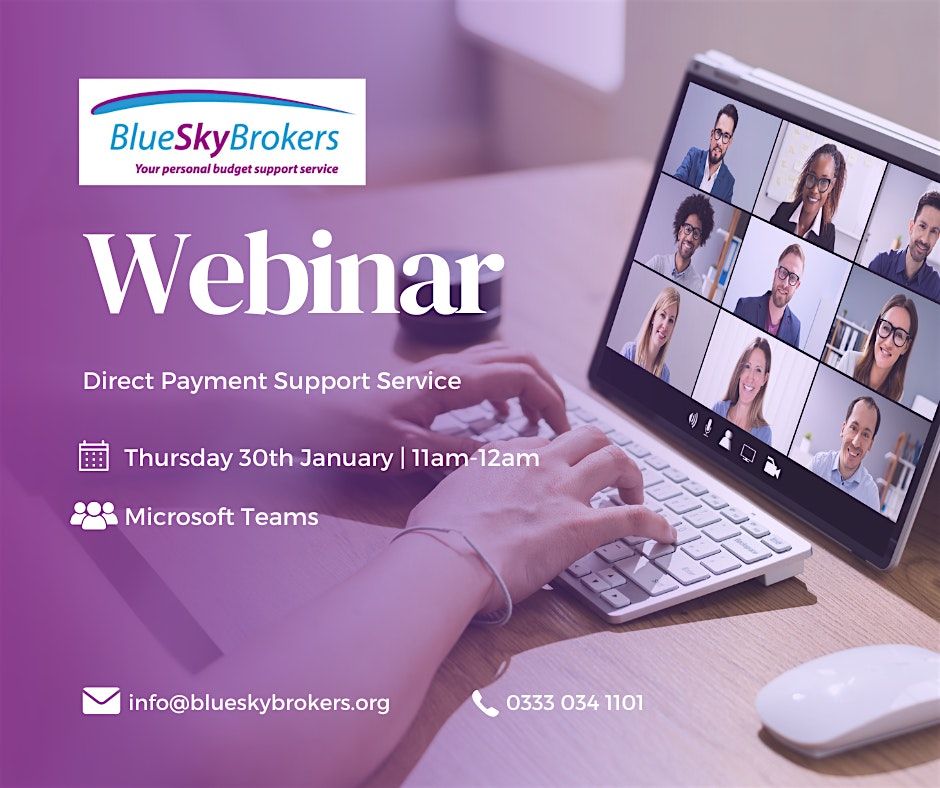 Salford Direct Payment Support Service Webinar 3